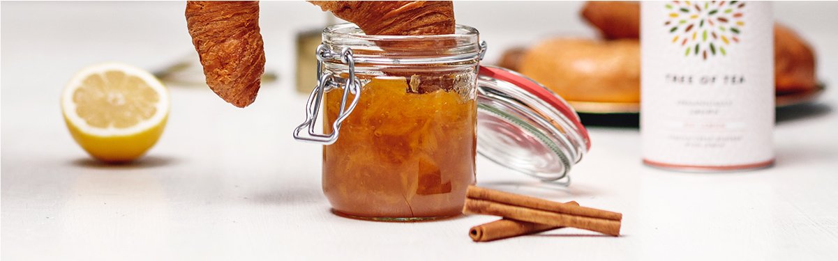 Rooibos-Orangen-Marmelade mit Roi Lemon